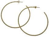 Moon Cut Hoop Earrings