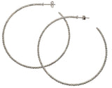 Moon Cut Hoop Earrings