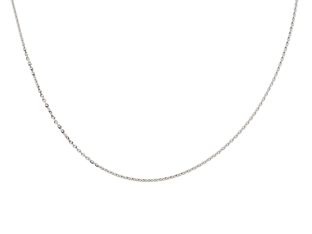 Diamond Cut Rolo Chain Necklace