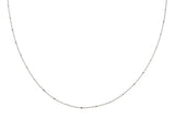 Diamond Cut Cube Chain Necklace