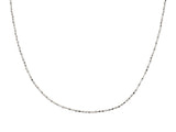 Fancy Diamond Cut Chain Necklace