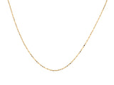 Fancy Diamond Cut Chain Necklace