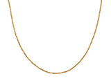 Moon Cut Chain Necklace