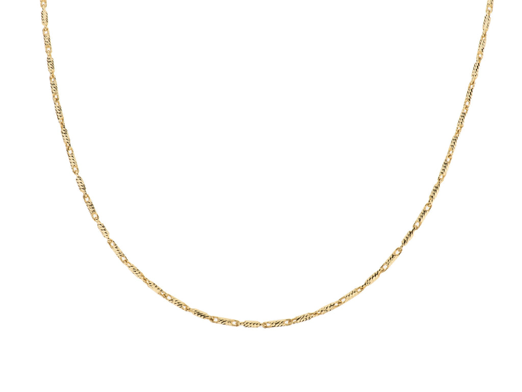 Diamond Cut Razo Chain Necklace