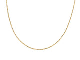 Diamond Cut Razo Chain Necklace