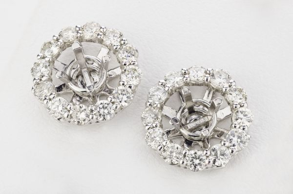 Round Diamond Earring Jackets